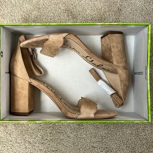 Sam Edelman 7.5 Suede Odila Heels